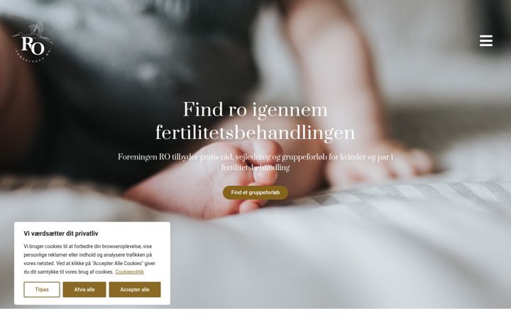 Screenshot of foreningenro.dk
