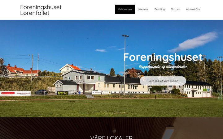 Screenshot of foreningshuset.org