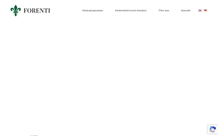 Screenshot of forenti-consulting.de