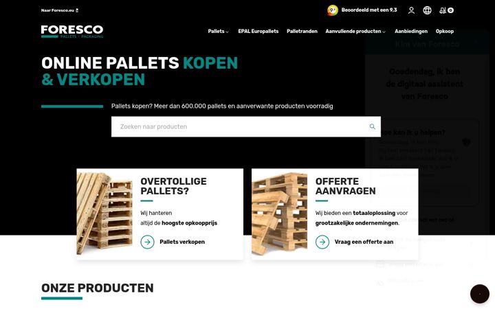 Zrzut ekranu foresco.shop