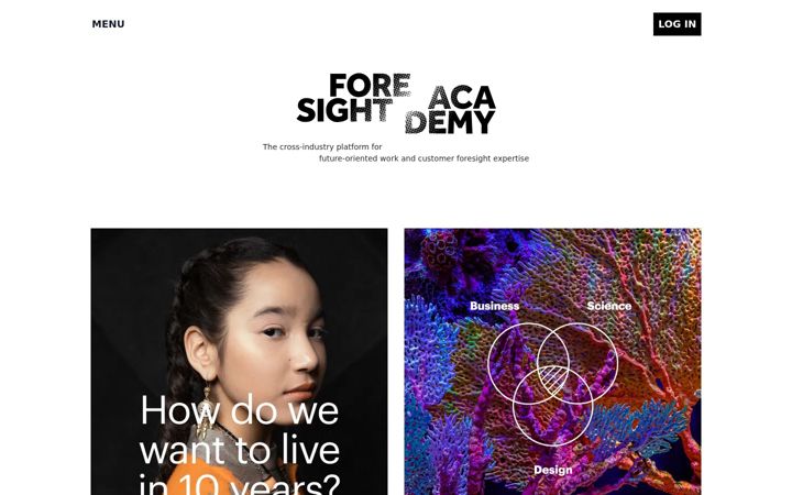 Screenshot of foresightacademy.com