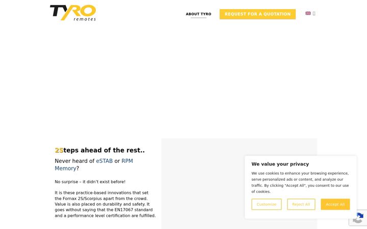 Screenshot of forest-remote-control.com