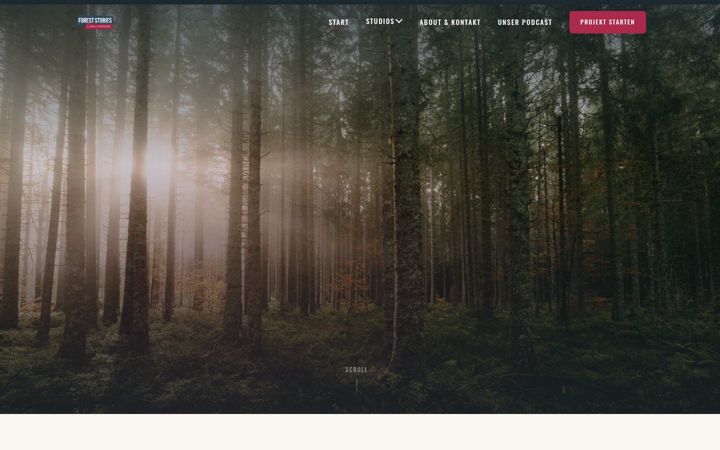 Screenshot of forest-stories.de