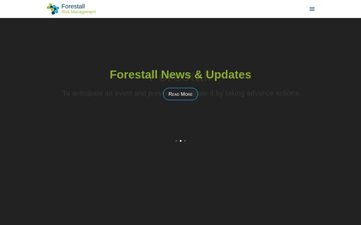 Screenshot of forestall.ie