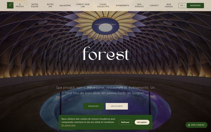 Screenshot of forestbrussels.be