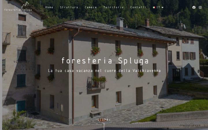 Screenshot of foresteriaspluga.com