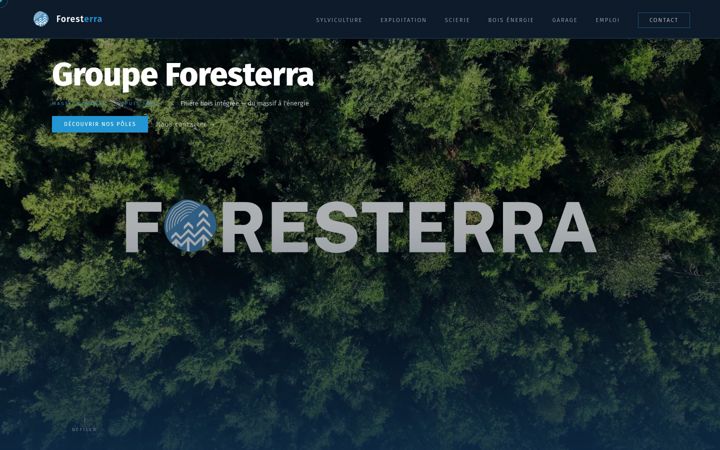 Screenshot of foresterra.fr