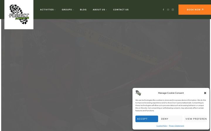 Screenshot of forestfitnessni.com