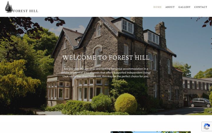 Skærmbillede af foresthill-leeds.org.uk