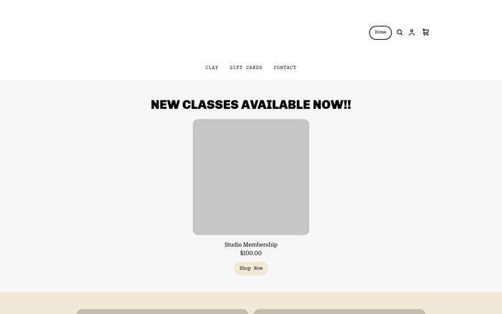 Screenshot of foresthillsceramics.com