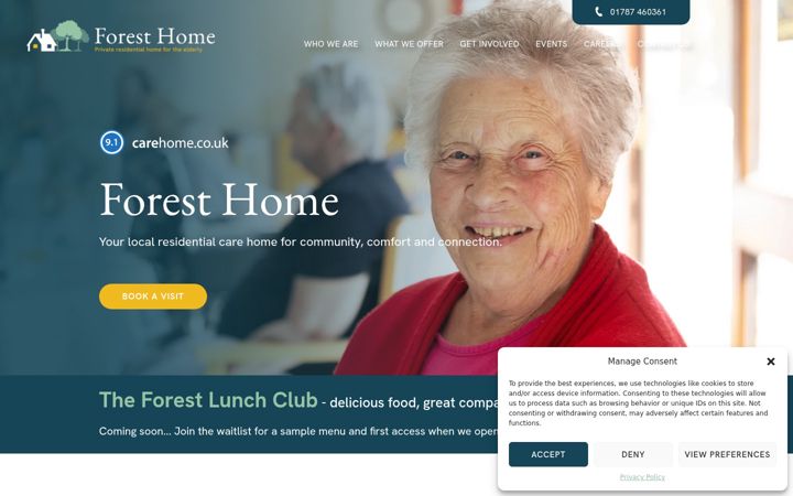 Screenshot di foresthome-essex.co.uk