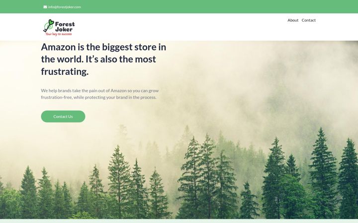 Screenshot of forestjoker.com