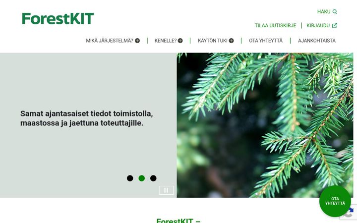 Ekrano kopija forestkit.fi