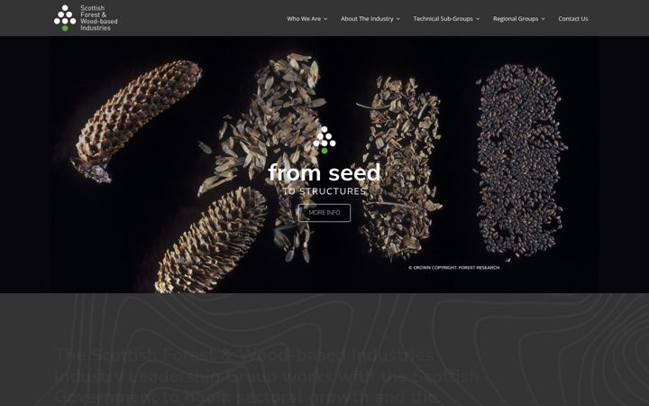 Screenshot of forestryscotland.com