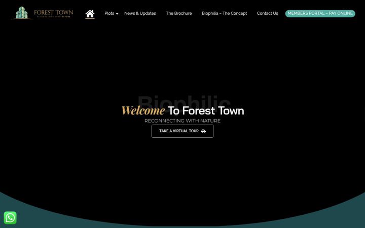 Screenshot of foresttown.com.pk