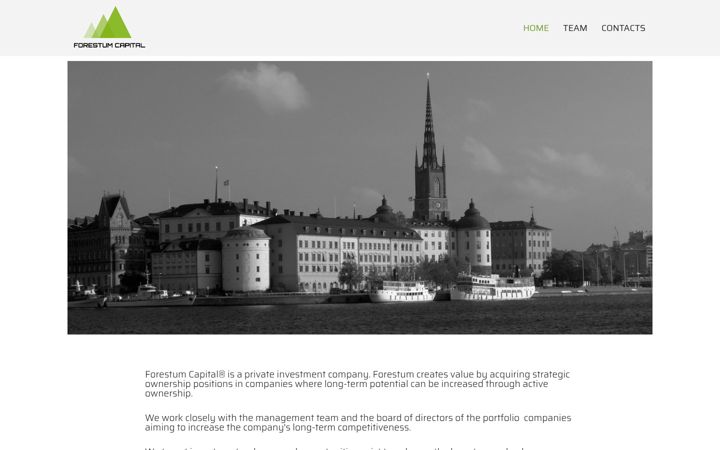 Screenshot of forestum.com