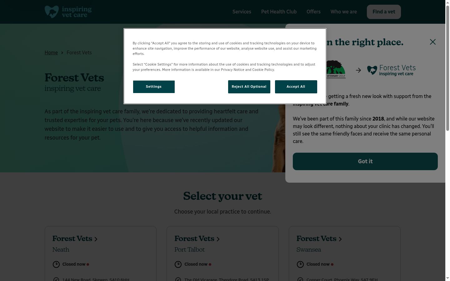Screenshot tal-banner tal-kunsens muri qabel kwalunkwe interazzjoni