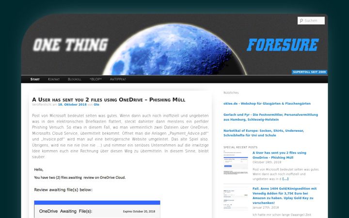 Screenshot of foresure.de