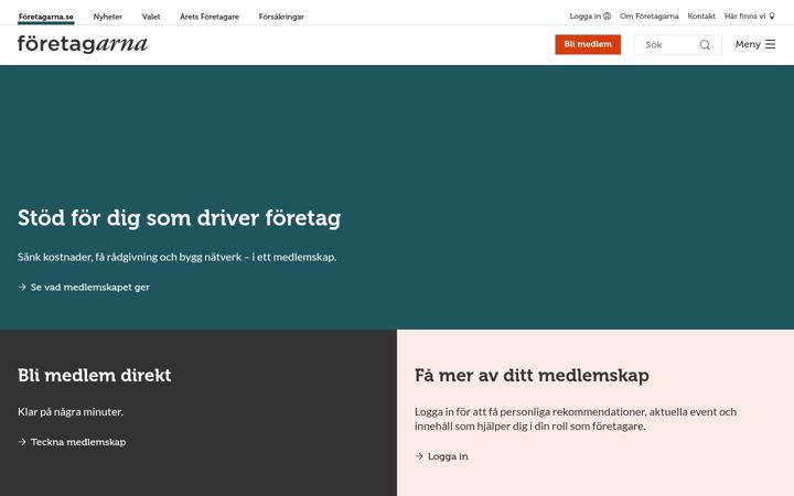 Képernyőkép: foretagarna.se