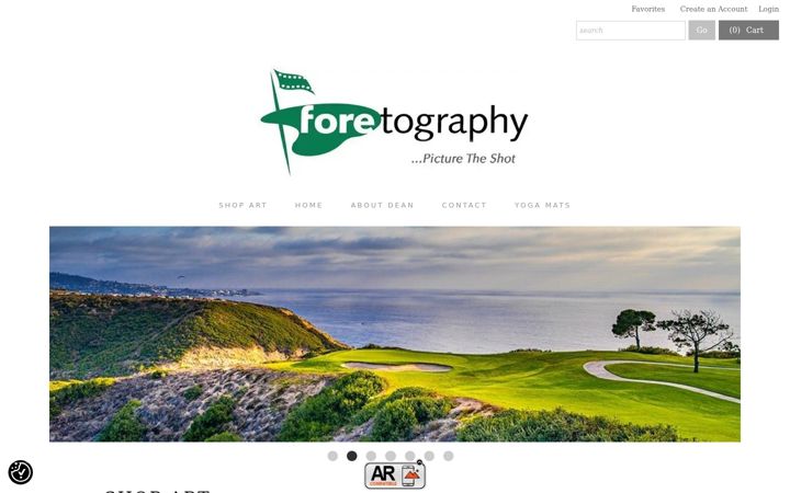 Screenshot of foretography.com