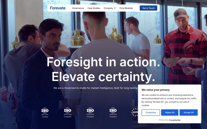 Screenshot of forevate.com