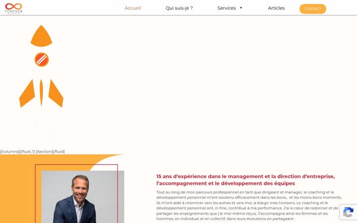 Screenshot of forever-management.com