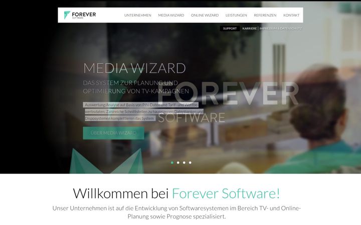 Screenshot of forever-soft.de