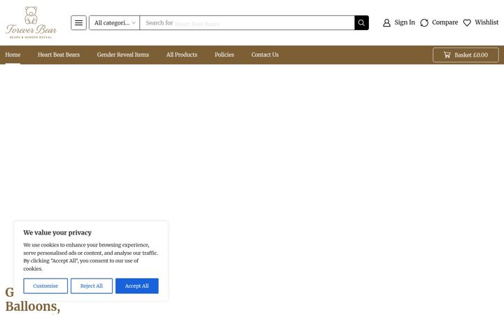 Screenshot of foreverbear.co.uk