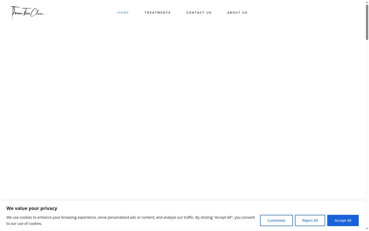 Screenshot tal-banner tal-kunsens muri qabel kwalunkwe interazzjoni