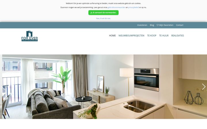 Screenshot of forevernv.be