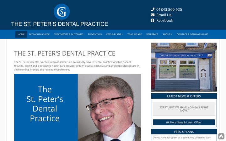 Screenshot of foreversmile.co.uk