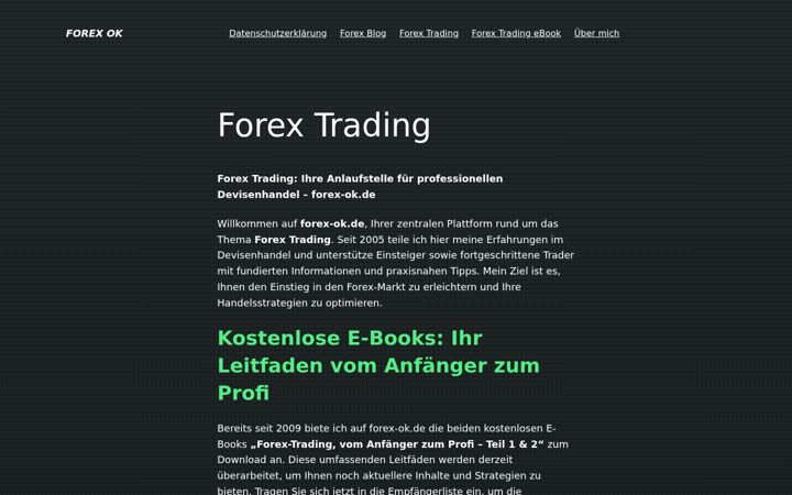 Screenshot of forex-ok.de