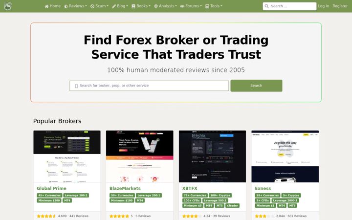 Screenshot of forexpeacearmy.com