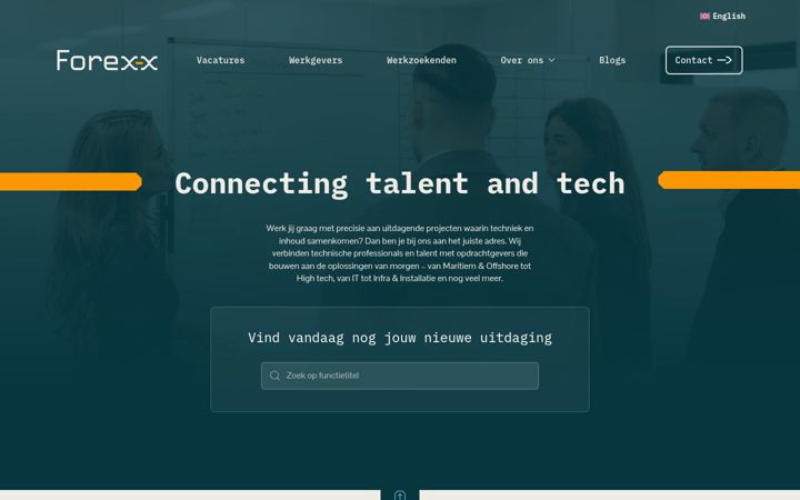 Screenshot of forexx.nl