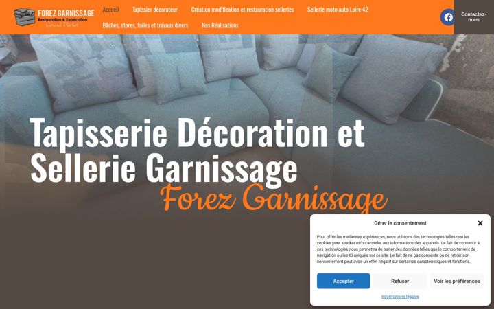 Screenshot of forezgarnissage.com