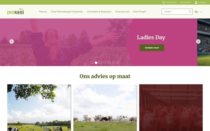 Zrzut ekranu forfarmers.be