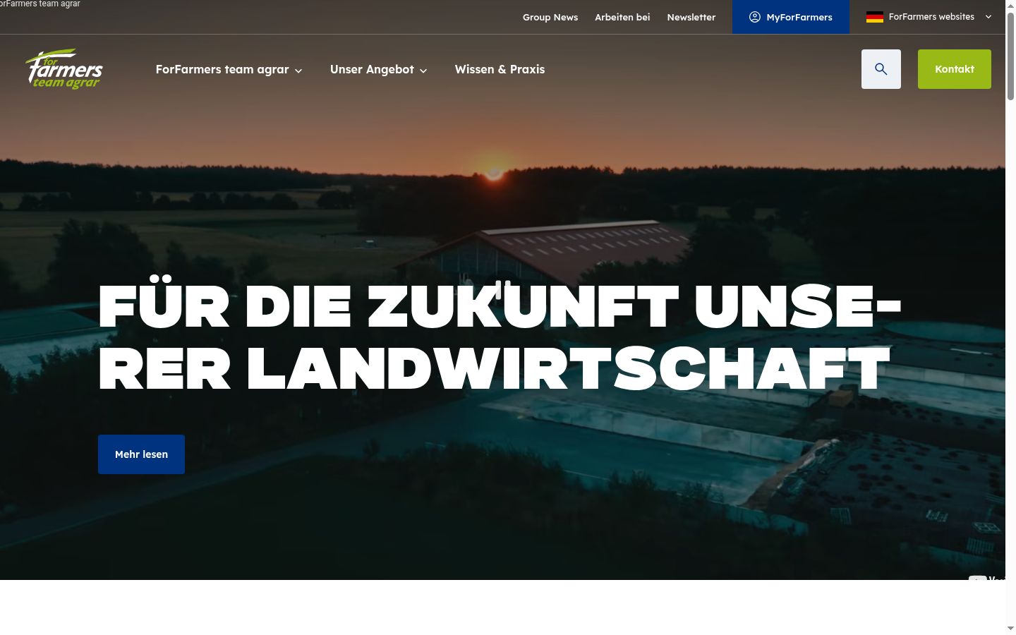 Screenshot des Einwilligungsbanners vor jeglicher Interaktion