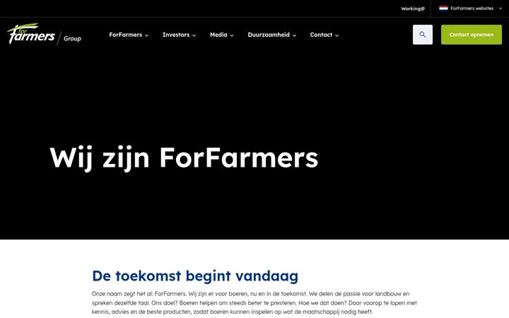 Screenshot of forfarmersgroup.eu