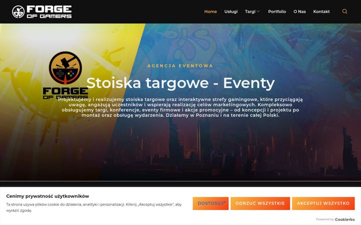 Screenshot of forgeofgamers.pl