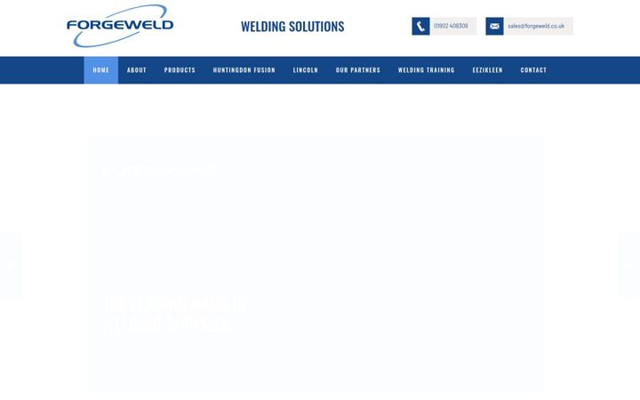 Screenshot of forgeweld.co.uk