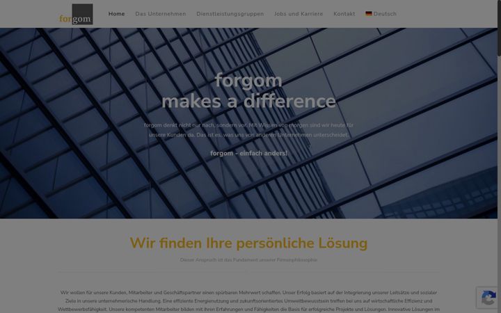 Screenshot of forgom.de