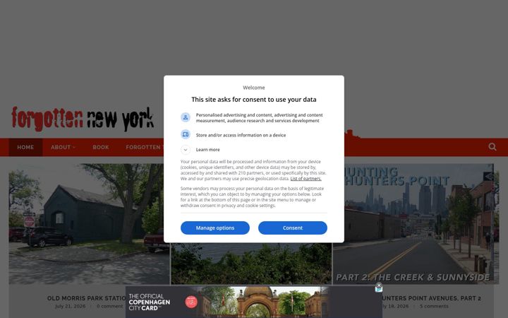 Ekrano kopija forgotten-ny.com