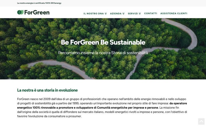 Ekrano kopija forgreen.it