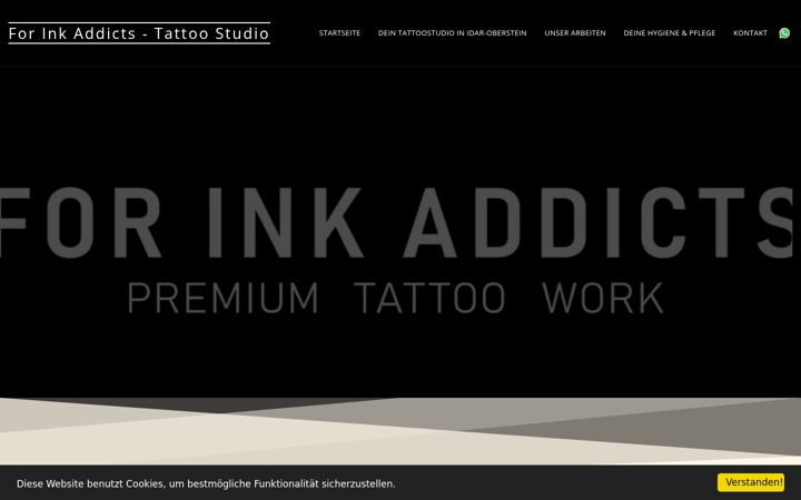 Screenshot of forinkaddicts.de