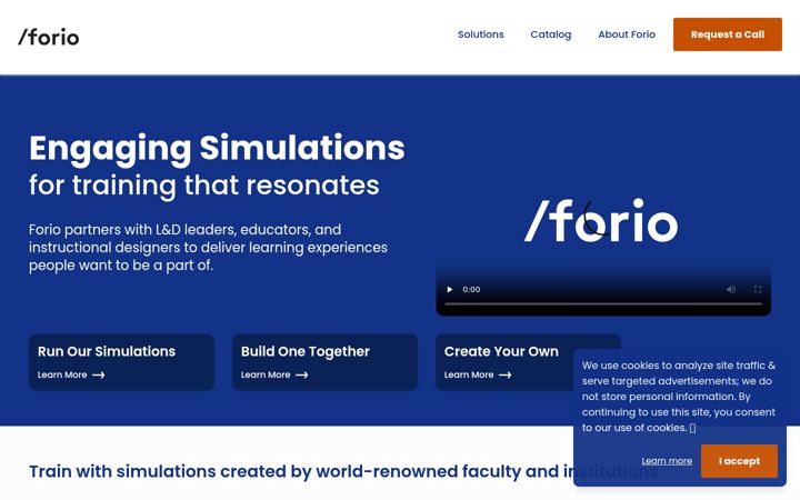 Zrzut ekranu forio.com