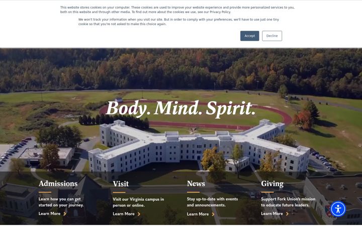 Screenshot of forkunion.com
