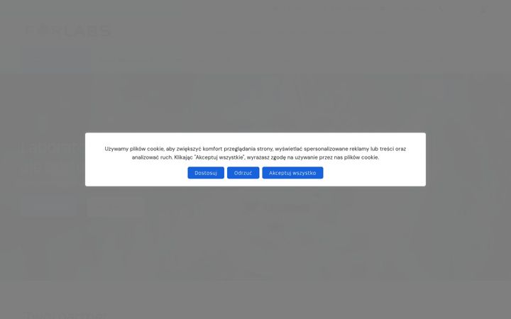 Screenshot of forlabs.pl