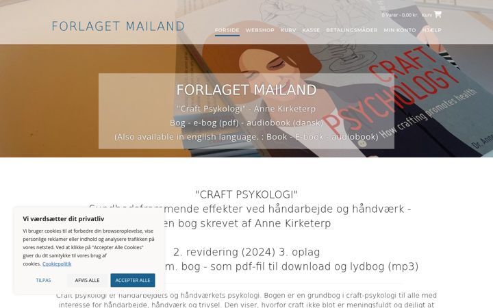 Screenshot of forlaget-mailand.dk