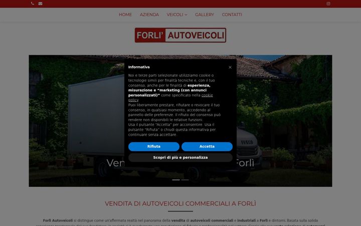 Screenshot of forliautoveicoli.it