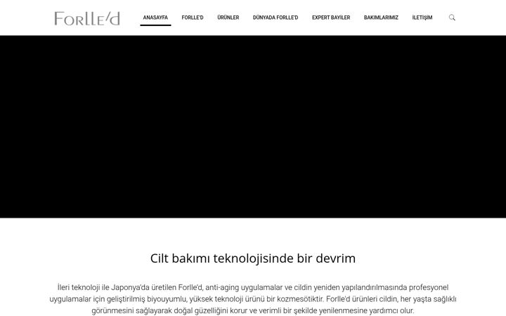 Captură de ecran a forlled.com.tr
